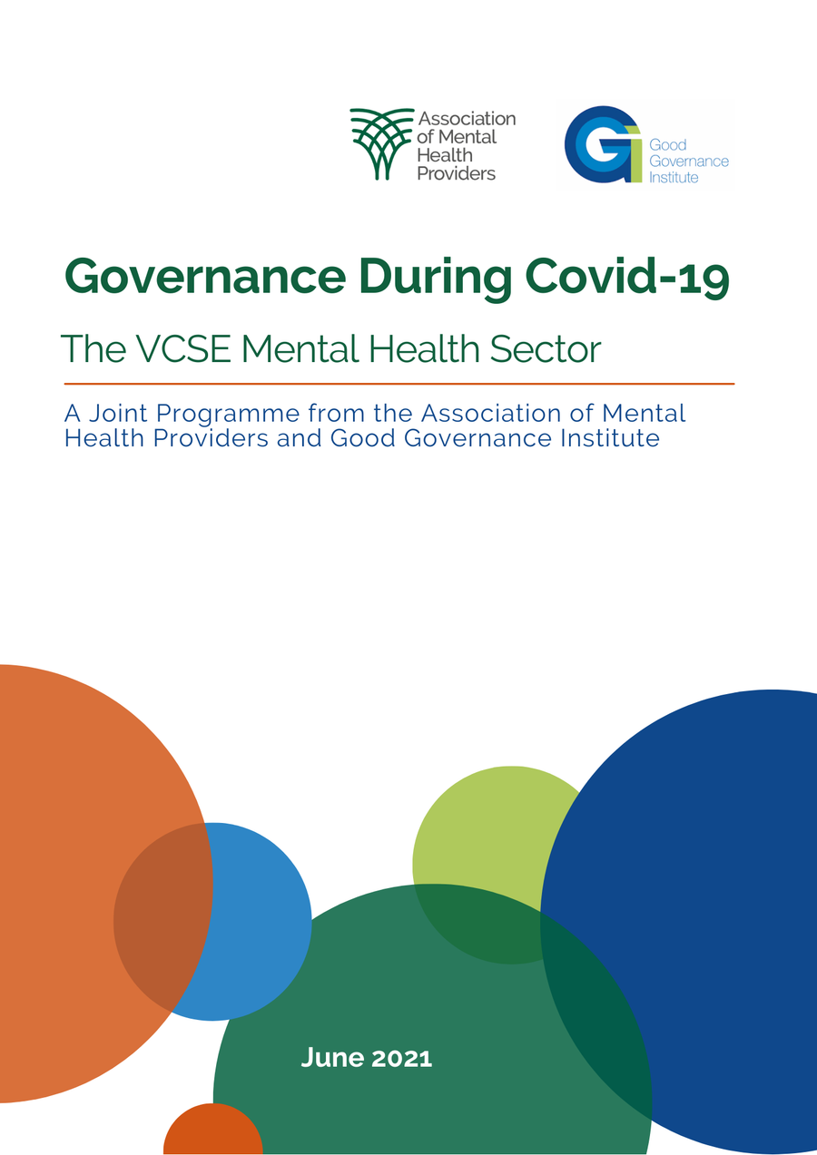 Governance During Covid-19 in VCSE Mental Health Sector – cover