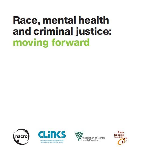 Race, Mental Health and Criminal Justice: Moving Forward – cover