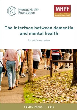 The Interface Between Dementia and Mental Health – cover
